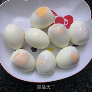 红烧排骨卤蛋的做法步骤：3
