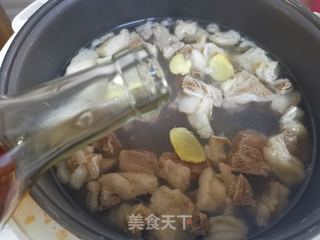 清炖牛腩萝卜的做法步骤：7