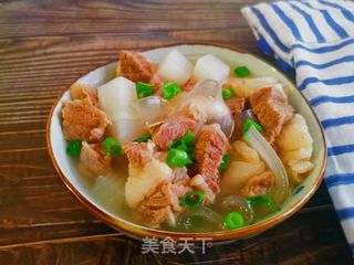 清炖牛腩萝卜的做法步骤:10