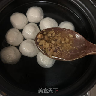 白菜肉丸汤的做法步骤：4