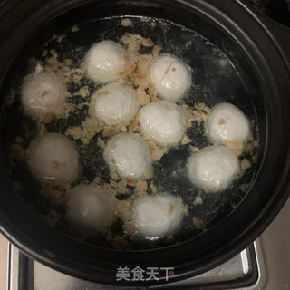 白菜肉丸汤的做法步骤：5