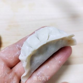 白菜肉馅饺子的做法步骤:9
