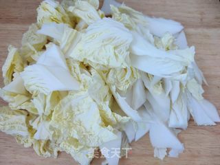 “ 白菜 ”白菜炒肉的做法步骤:3