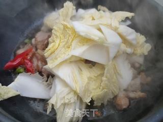 “ 白菜 ”白菜炒肉的做法步骤：7