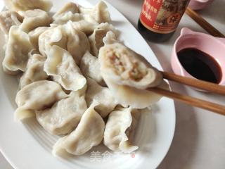 猪肉白菜水饺的做法步骤:16