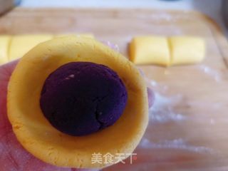 南瓜糯米饼的做法步骤:5