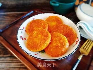 南瓜糯米饼的做法步骤:13
