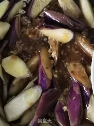 肉末焖茄子的做法步骤:9