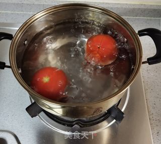 番茄肥牛的做法步骤:3