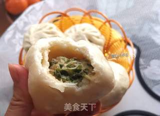 芹菜馅包子的做法步骤:9