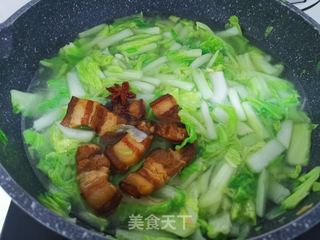 大白菜炖豆腐的做法步骤:9