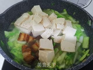 大白菜炖豆腐的做法步骤：10