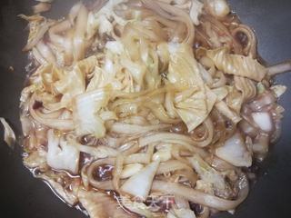 白菜炖土豆宽粉的做法步骤:11
