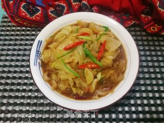 白菜炖土豆宽粉的做法步骤:15