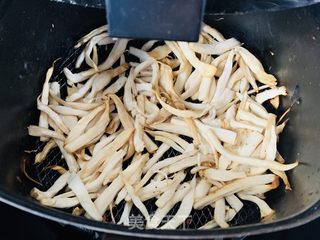 火麻仁干煸杏鲍菇的做法步骤：3