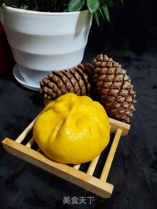 猪肉梅干菜南瓜包子的做法步骤:16