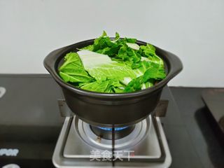砂锅菌菇炖豆腐的做法步骤:7