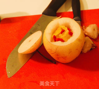 炖梨的做法步骤:3