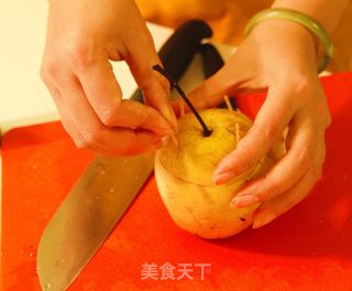 炖梨的做法步骤:4