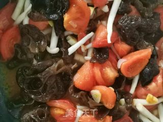 番茄白玉菇的做法步骤:7
