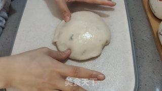 手抓饼版-蔬菜煎饼的做法步骤：4