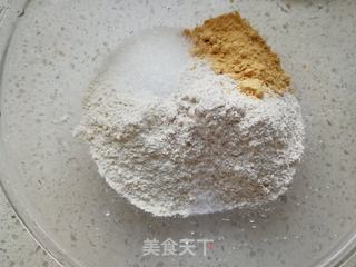 糙米黄豆粉华夫饼的做法步骤:2