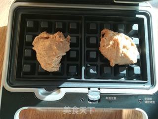 糙米黄豆粉华夫饼的做法步骤:6