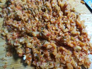 韩式泡菜猪肉煎饺的做法步骤:5