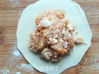 韩式泡菜猪肉煎饺的做法步骤:10