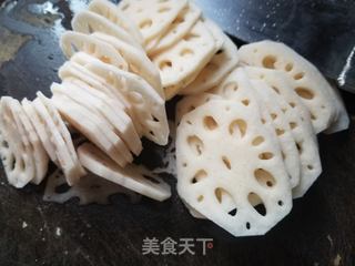 腊肉炒杂菜的做法步骤:3