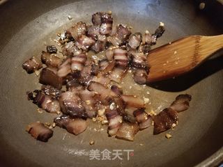 腊肉炒杂菜的做法步骤:9