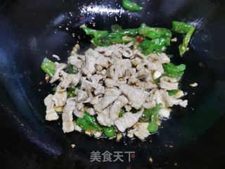 青椒肉片的做法步骤：6