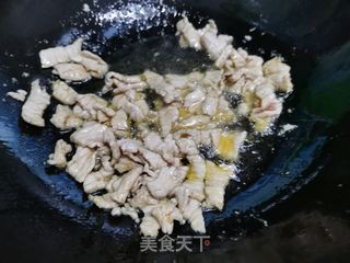 青椒肉片的做法步骤：3