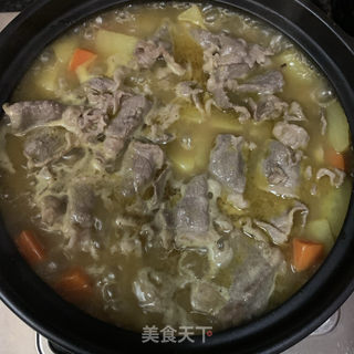 咖喱土豆肥牛的做法步骤：9