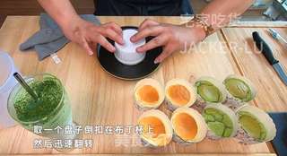 超滑嫩焦糖鸡蛋布丁,甜而不腻,嫩滑布丁,下午茶甜点首选!的做法步骤:14