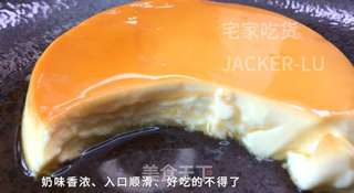 超滑嫩焦糖鸡蛋布丁,甜而不腻,嫩滑布丁,下午茶甜点首选!的做法步骤:17