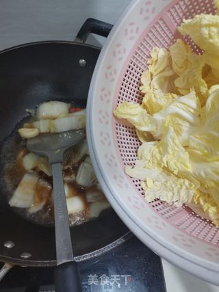 香辣白菜粉丝的做法步骤：5