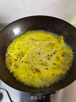 百香果酸汤肥牛的做法步骤:7
