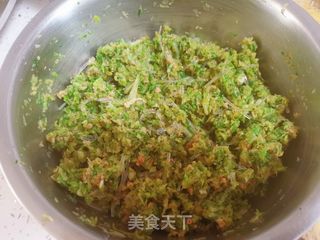 大菜包子的做法步骤:5
