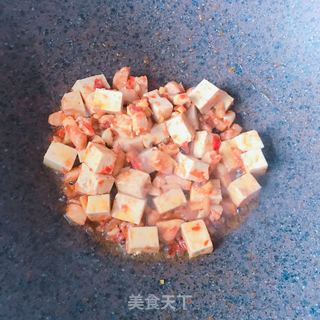 鸡肉烧豆腐的做法步骤：7