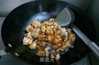 姬松茸焖鸡的做法步骤:6