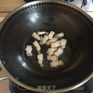 扁豆烧肉的做法步骤：1