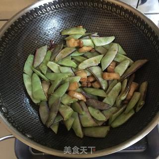 扁豆烧肉的做法步骤：4