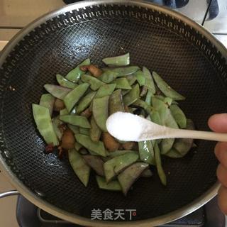 扁豆烧肉的做法步骤：5