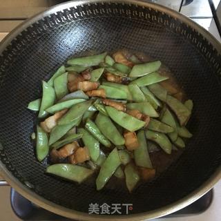 扁豆烧肉的做法步骤：6