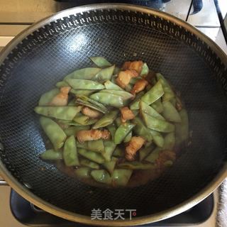 扁豆烧肉的做法步骤：8