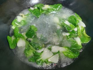白菜粉丝煲的做法步骤:8
