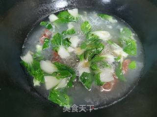 白菜粉丝煲的做法步骤:10
