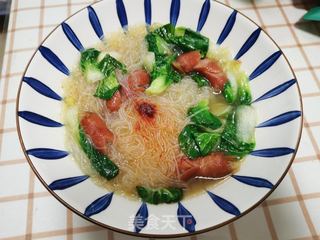白菜粉丝煲的做法步骤:12