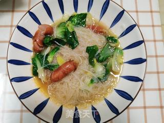 白菜粉丝煲的做法步骤:13